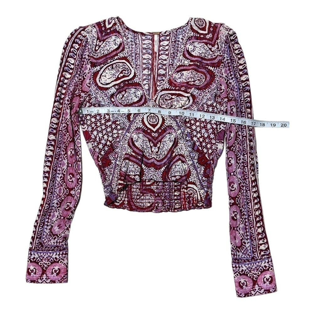 We The Free by Free People – Molly Ribbed Crop Top – Size Small - Picture 4 of 8